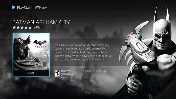 sony playstation now