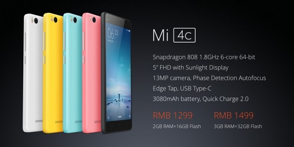xiaomi mi 4c