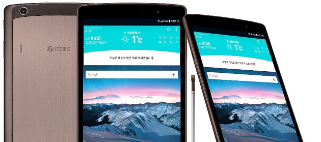 LG G Pad 2 resmiyet kazandı!