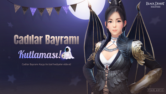 Black Desert Cadılar Bayramında Yine Dopdolu