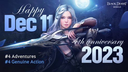 Black Desert Mobile 4. Yılını Özel Etkinlikler ve Ödüllerle Kutluyor
